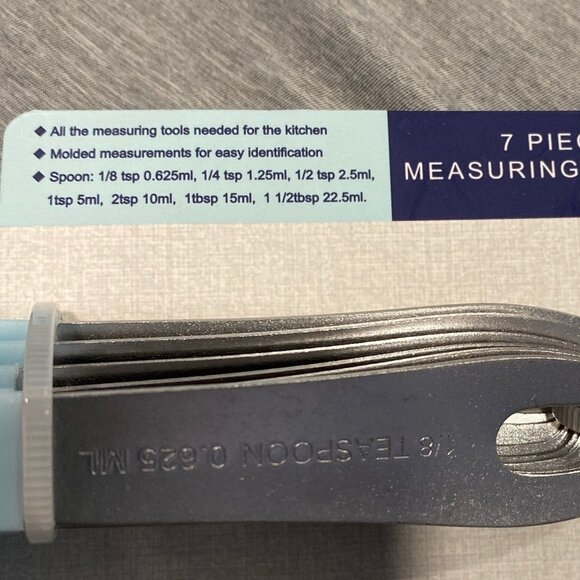 CWC Measing spoons 7 Pc. Set NEW! - Picture 3 of 3